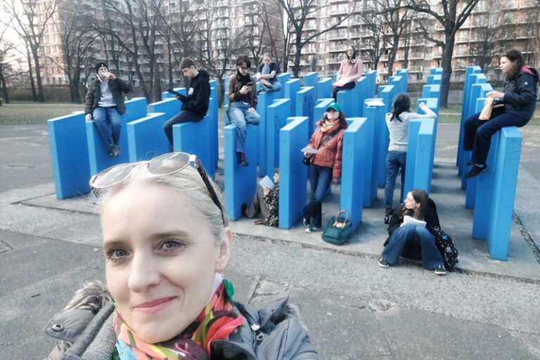 Solitude of Blue Ones